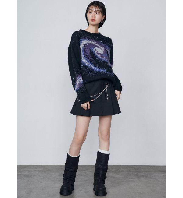 EMODA「レイヤーチェーンベルトスカート」|スカート|