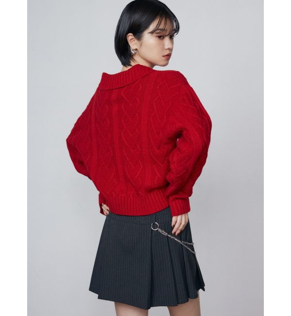 EMODA「レイヤーチェーンベルトスカート」|スカート|