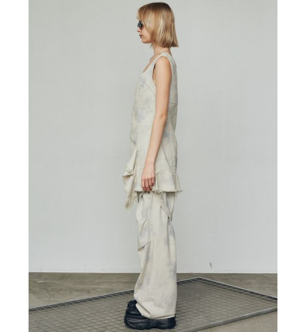 EMODA「アシンメトリーデニムミニワンピース」|ワンピース|