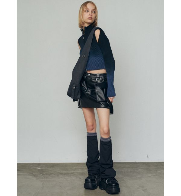 EMODA「ドローストリングレッグウォーマー」|レッグウォーマー|