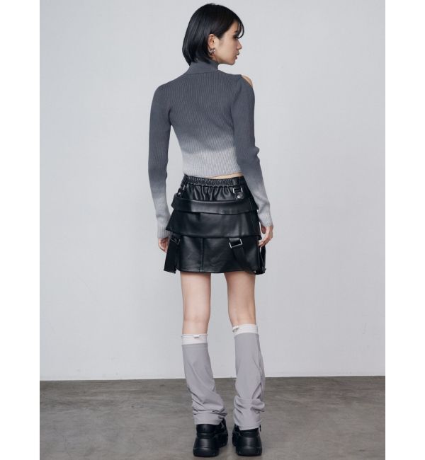 EMODA「ドローストリングレッグウォーマー」|レッグウォーマー|