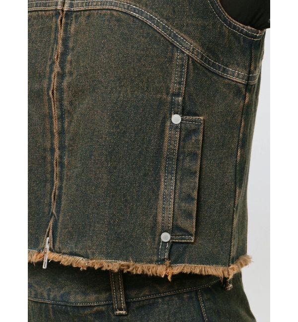 EMODA「デニムウォッシュベスト」|ベスト・ジレ|