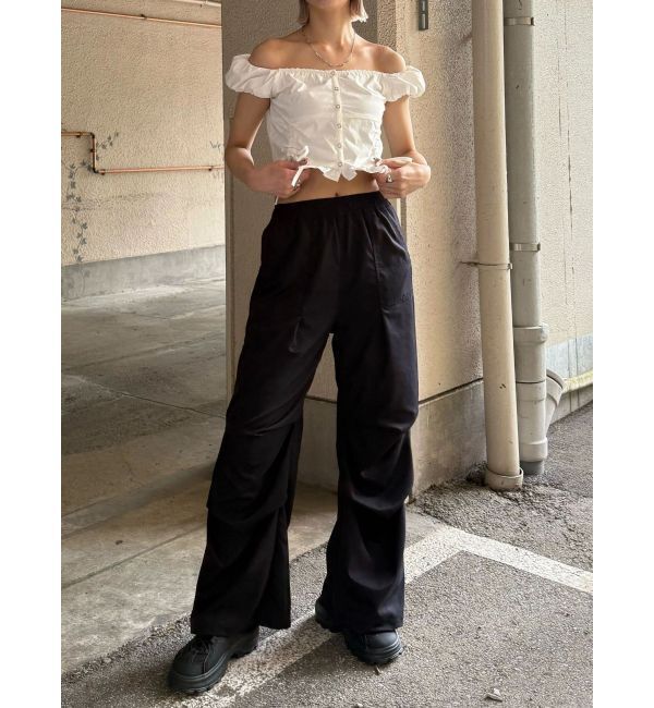 EMODA「ショートスリーブリボントップ」|Tシャツ・カットソー|