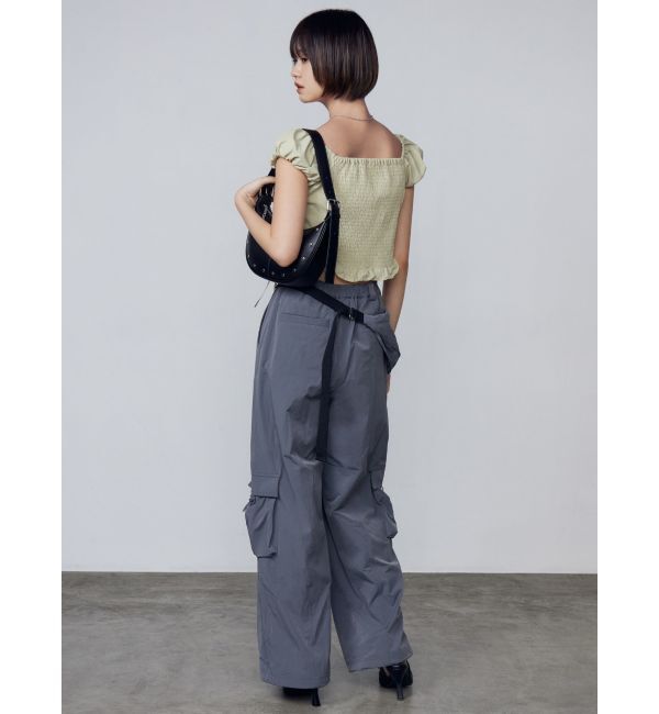 EMODA「ショートスリーブリボントップ」|Tシャツ・カットソー|