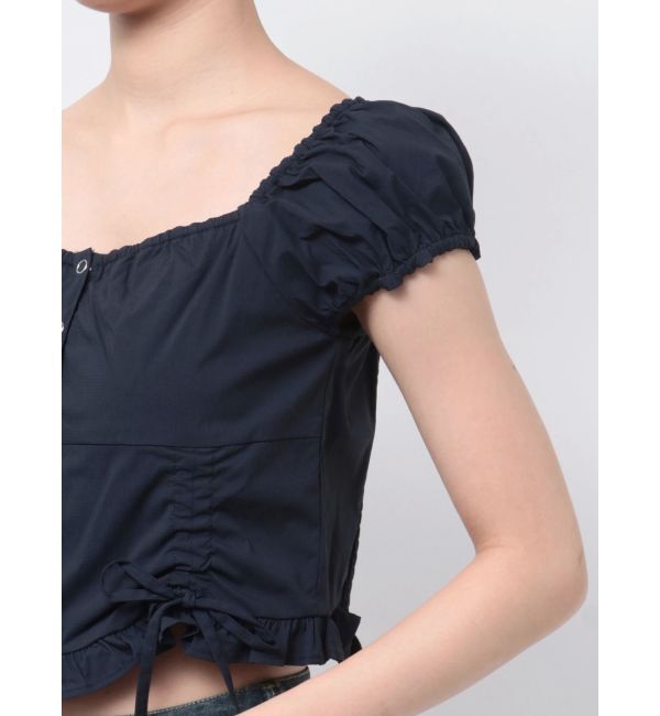 EMODA「ショートスリーブリボントップ」|Tシャツ・カットソー|