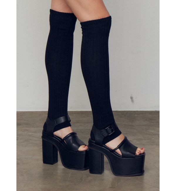 EMODA「オープントゥリブニーハイソックス」|ソックス|