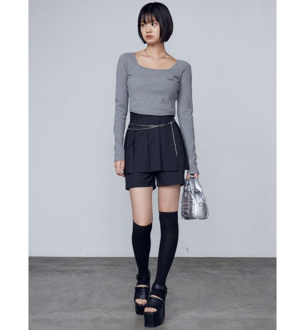 EMODA「オープントゥリブニーハイソックス」|ソックス|