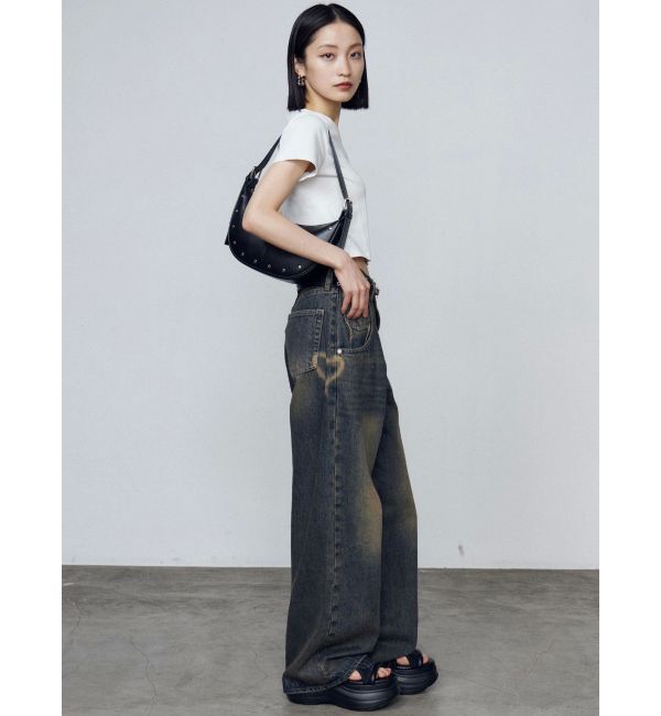 EMODA「スプレーロゴミニマルTシャツ」|Tシャツ・カットソー|