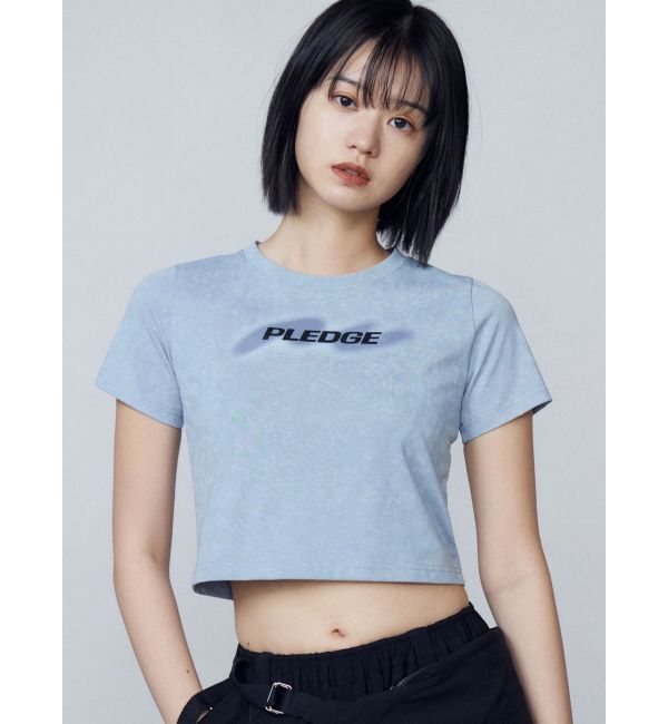 EMODA「スプレーロゴミニマルTシャツ」|Tシャツ・カットソー|