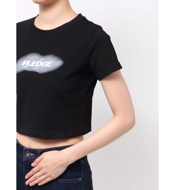 EMODA「スプレーロゴミニマルTシャツ」|Tシャツ・カットソー|