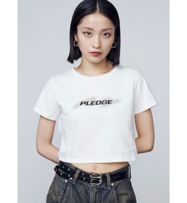 EMODA「スプレーロゴミニマルTシャツ」|Tシャツ・カットソー|