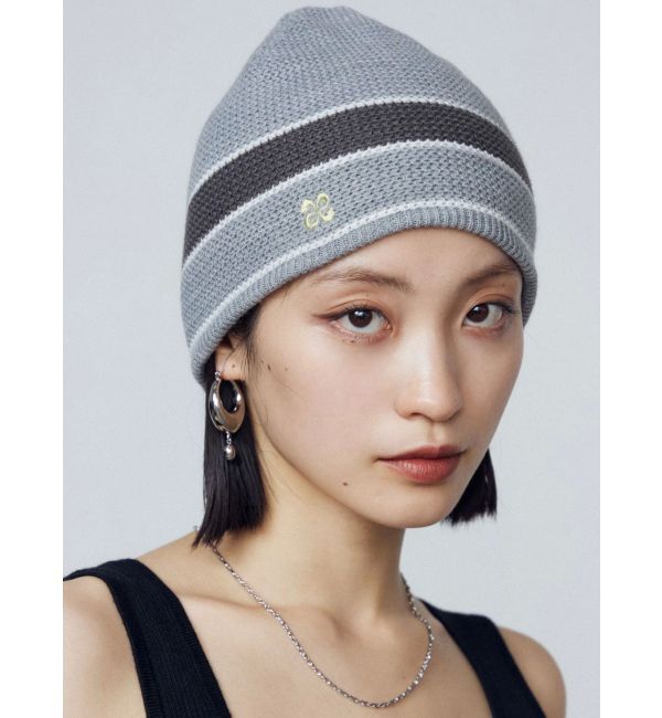 EMODA「リバーシブルラインビーニー」|キャップ・キャスケット|