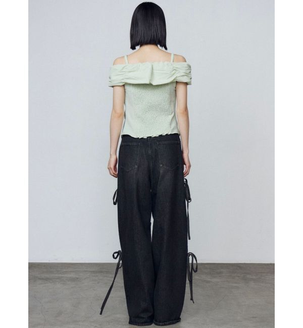 EMODA「オフショルダーボタントップ」|Tシャツ・カットソー|