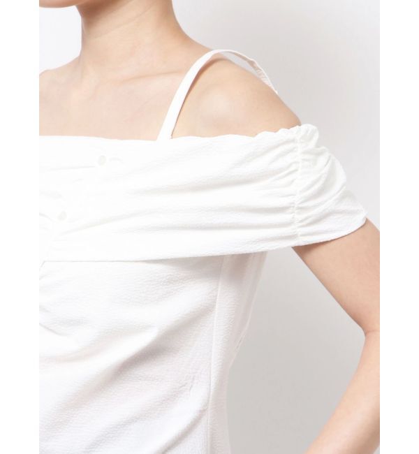 EMODA「オフショルダーボタントップ」|Tシャツ・カットソー|