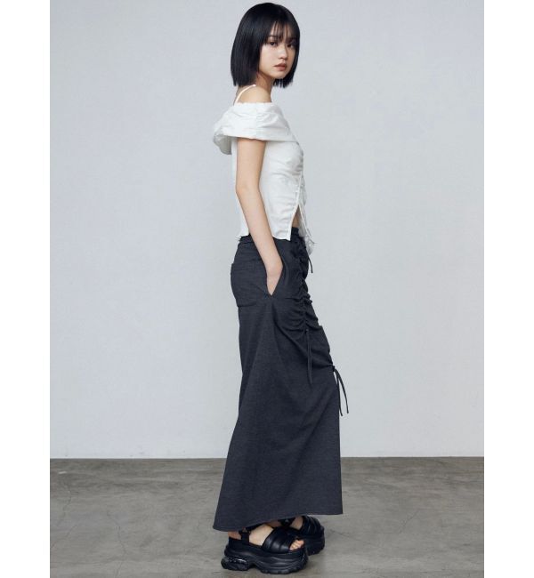 EMODA「オフショルダーボタントップ」|Tシャツ・カットソー|