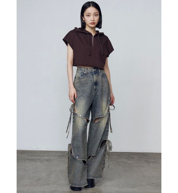 EMODA「カバージップフーディ」|Tシャツ・カットソー|