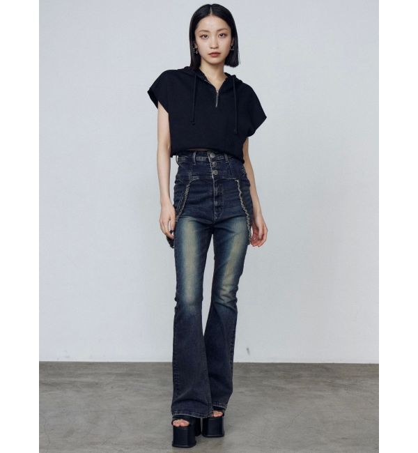 EMODA「カバージップフーディ」|Tシャツ・カットソー|