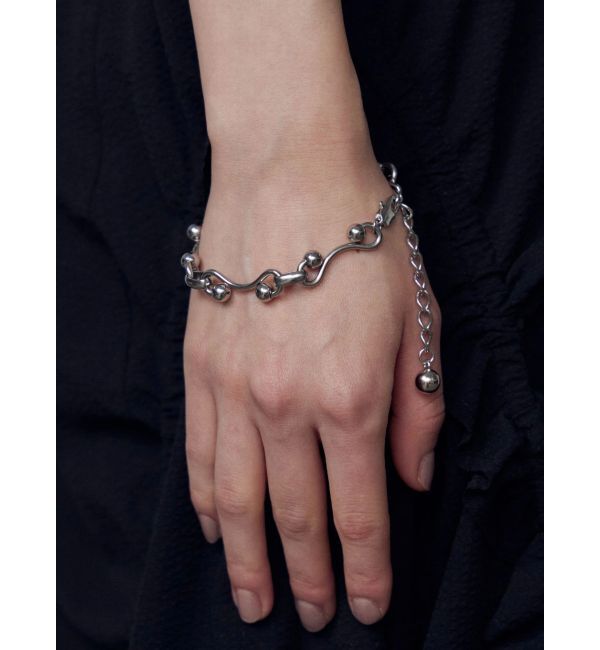 EMODA「ボールウェーブチェーンブレスレット」|ブレスレット・バングル|
