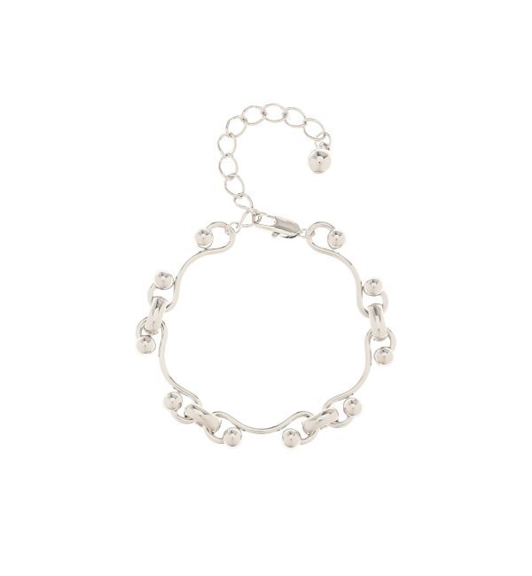 EMODA「ボールウェーブチェーンブレスレット」|ブレスレット・バングル|