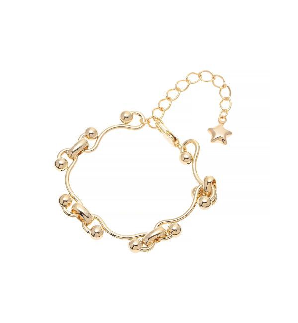 EMODA「ボールウェーブチェーンブレスレット」|ブレスレット・バングル|