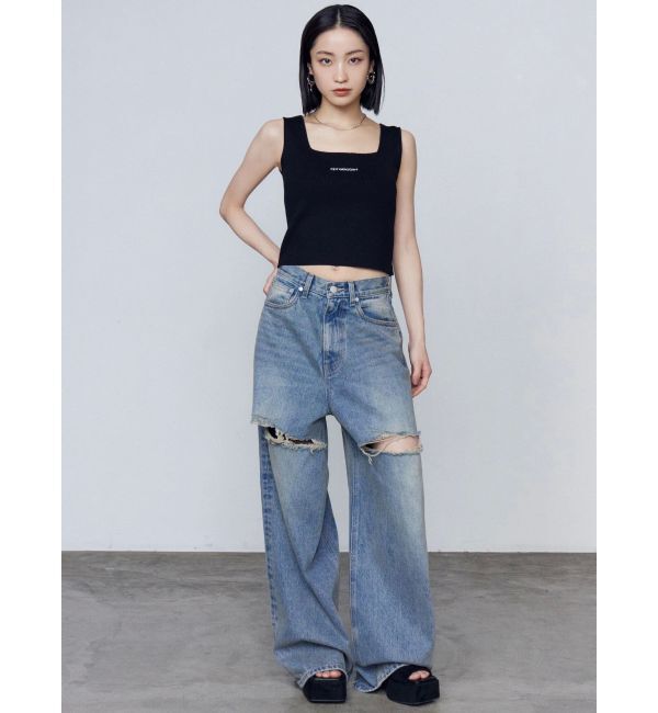 EMODA「ストーンロゴニットタンクトップ」|Tシャツ・カットソー|