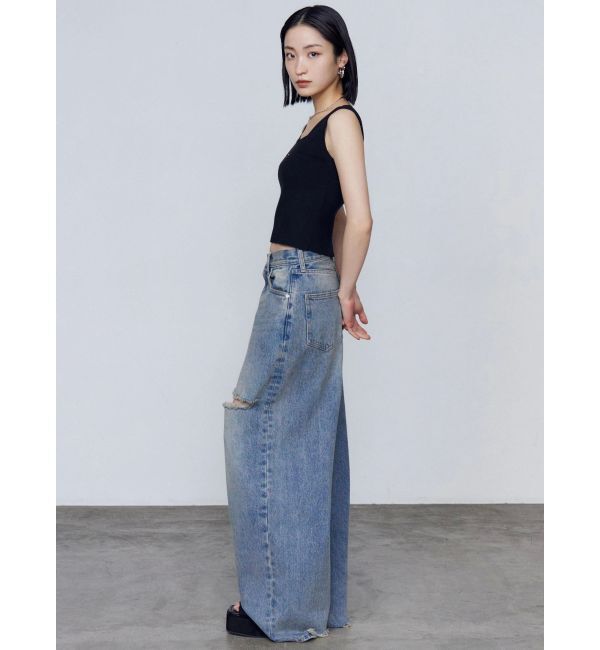 EMODA「ストーンロゴニットタンクトップ」|Tシャツ・カットソー|