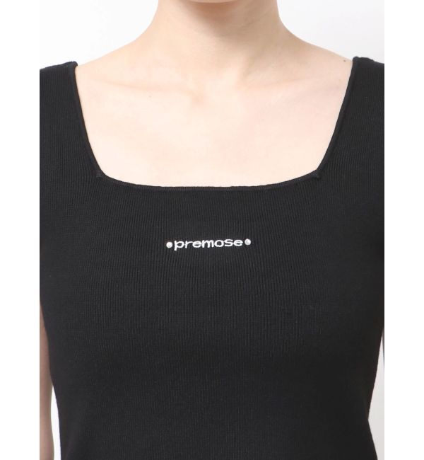 EMODA「ストーンロゴニットタンクトップ」|Tシャツ・カットソー|