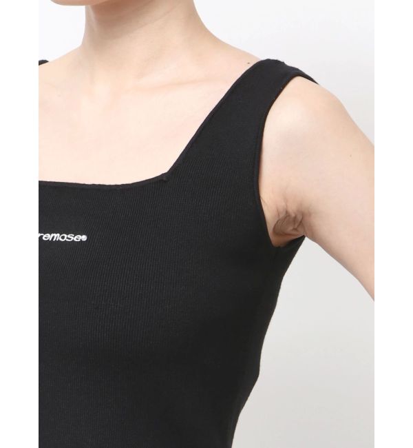 EMODA「ストーンロゴニットタンクトップ」|Tシャツ・カットソー|