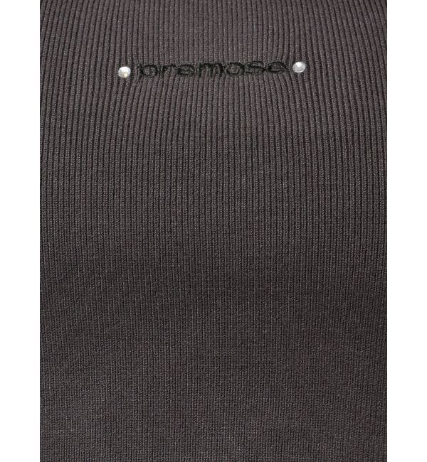 EMODA「ストーンロゴニットタンクトップ」|Tシャツ・カットソー|