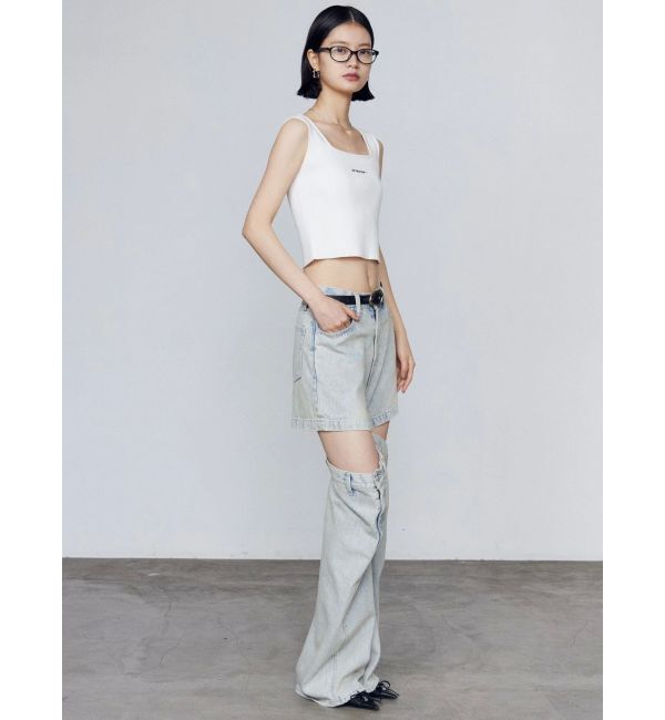 EMODA「ストーンロゴニットタンクトップ」|Tシャツ・カットソー|