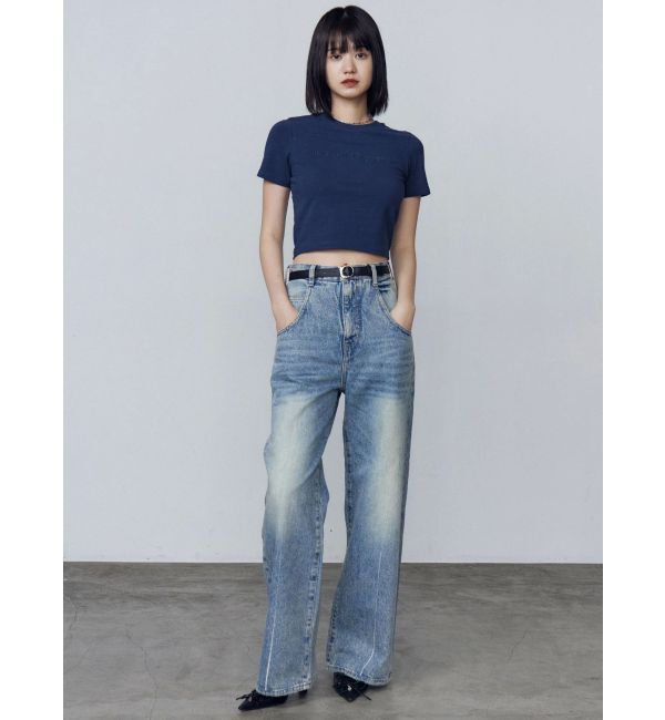 EMODA「ミニマルフィットストーントップ」|Tシャツ・カットソー|