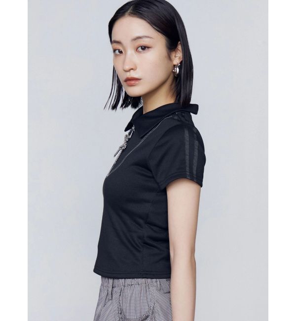 EMODA「リボンカラージップトップ」|Tシャツ・カットソー|