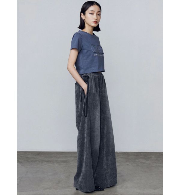 EMODA「ロゴパッチミニマルTシャツ」|Tシャツ・カットソー|