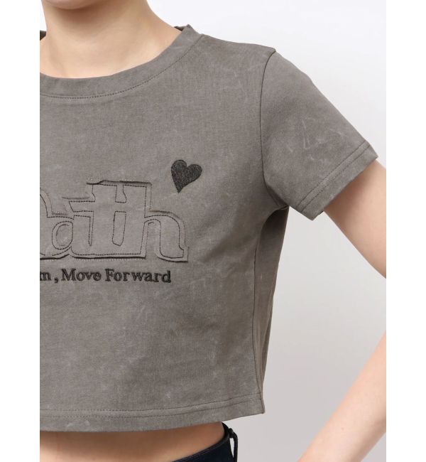 EMODA「ロゴパッチミニマルTシャツ」|Tシャツ・カットソー|