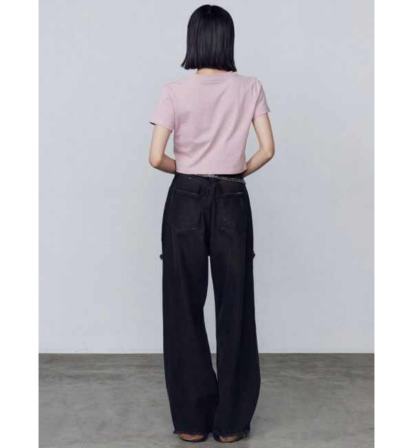 EMODA「ロゴパッチミニマルTシャツ」|Tシャツ・カットソー|