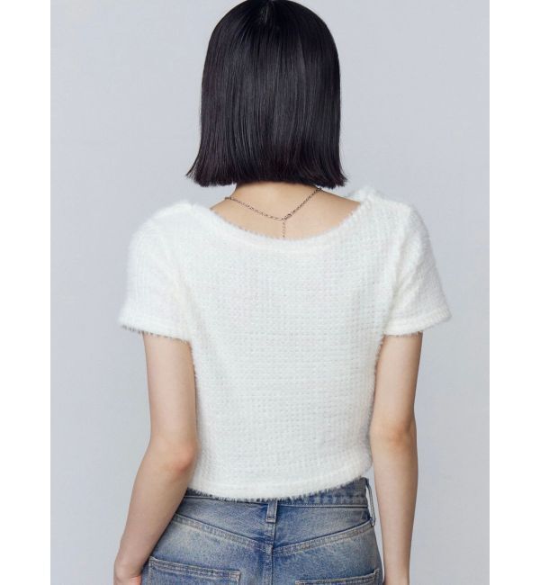 EMODA「テクスチャードレープトップ」|Tシャツ・カットソー|