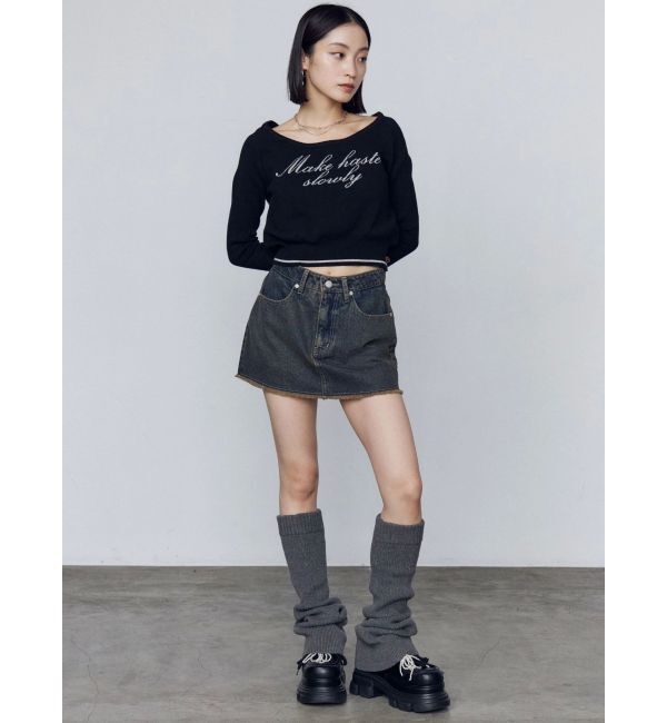 EMODA「ボックスミニスカート」|スカート|