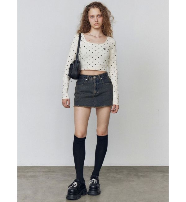 EMODA「ボックスミニスカート」|スカート|