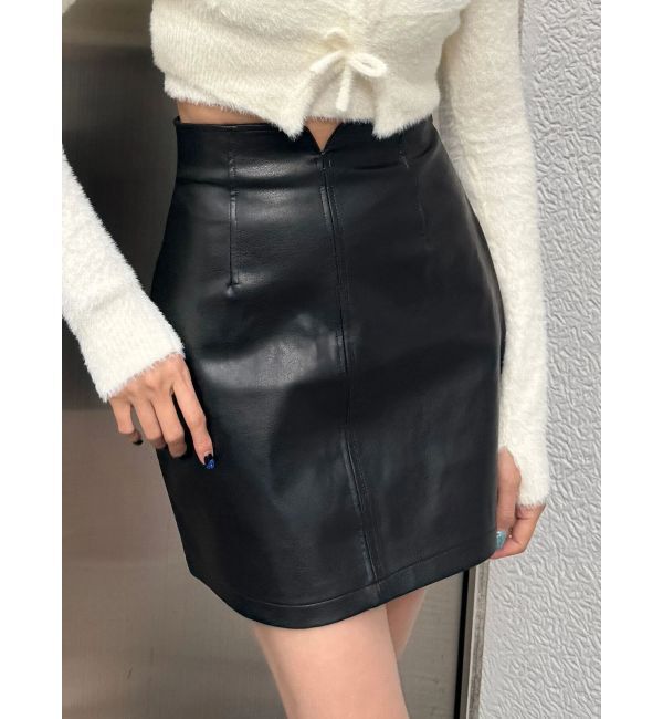 EMODA「カーブウエストミニスカート」|スカート|