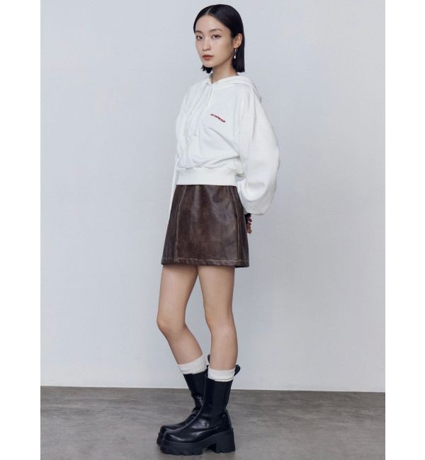 EMODA「カーブウエストミニスカート」|スカート|