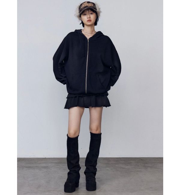 EMODA「スウェットティアードミニスカート」|スカート|