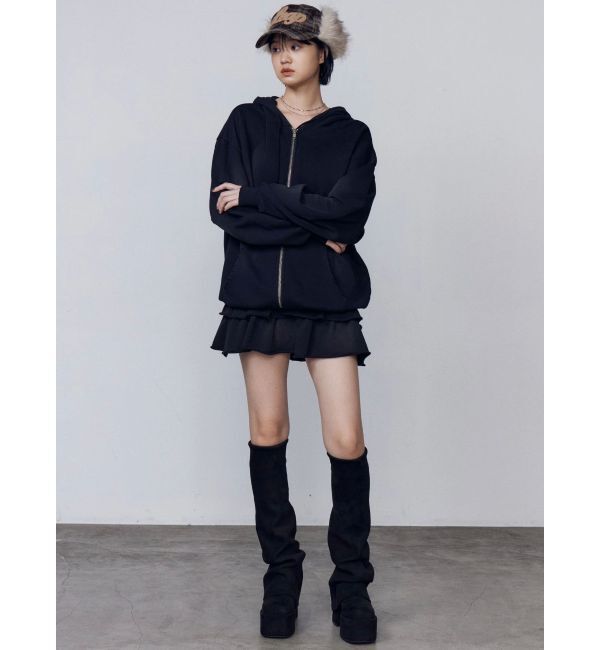 EMODA「スウェットティアードミニスカート」|スカート|