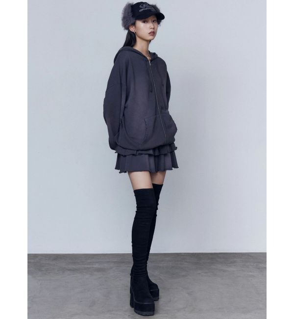 EMODA「スウェットティアードミニスカート」|スカート|