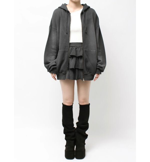 EMODA「スウェットティアードミニスカート」|スカート|