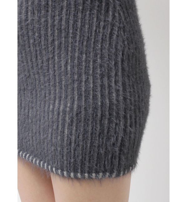 EMODA「シャギープレーティングポケットスカート」|スカート|