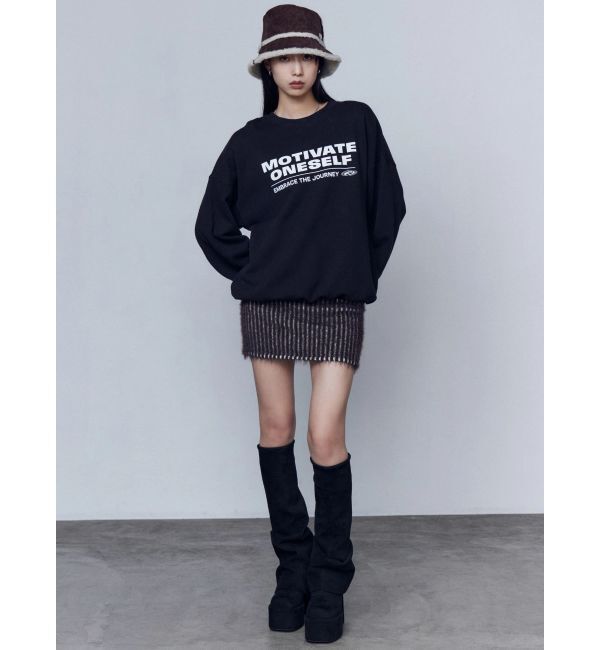 EMODA「シャギープレーティングポケットスカート」|スカート|