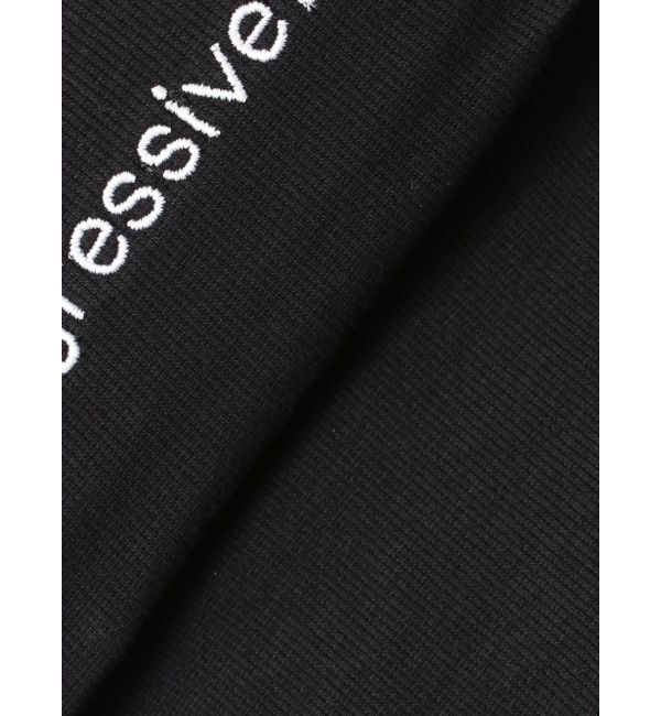 EMODA「ロゴパッチクロップロングスリーブTシャツ」|Tシャツ・カットソー|