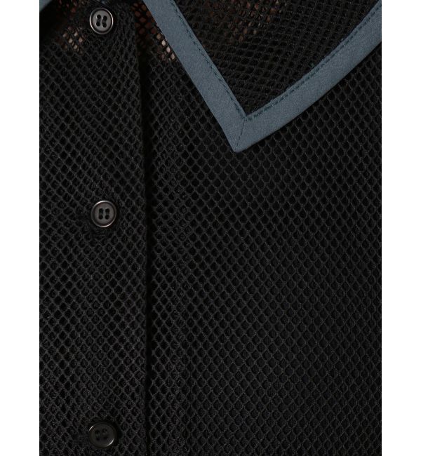 MURUA「パイピングメッシュシャツ」|シャツ・ブラウス|