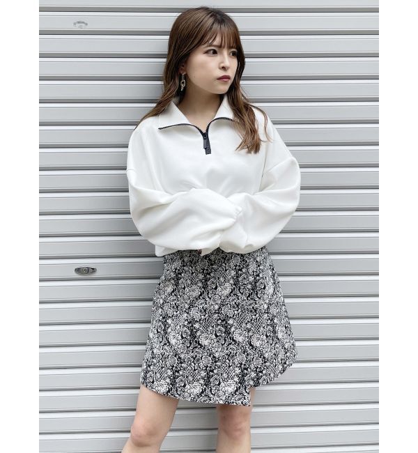 MURUA「ラップジャガードスカート」|スカート|