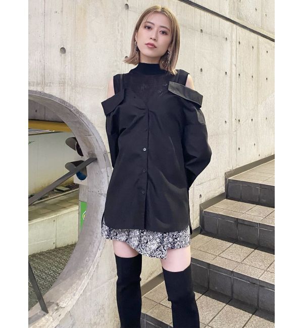 MURUA「ラップジャガードスカート」|スカート|